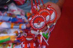 Red White Indonesia's Flag