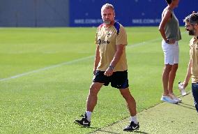 FC Barcelona Training Session