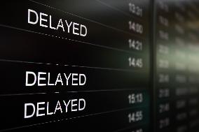 Tech Outages Impact At Sofia Airport In Bulgaria