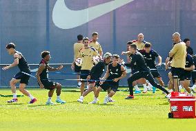 FC Barcelona Training Session