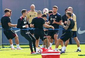 FC Barcelona Training Session