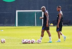 FC Barcelona Training Session