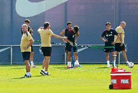 FC Barcelona Training Session