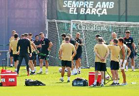 FC Barcelona Training Session