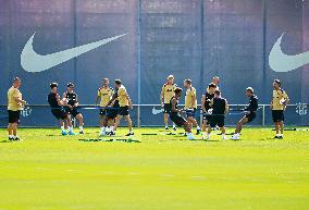 FC Barcelona Training Session