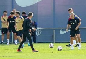 FC Barcelona Training Session