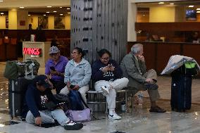 Microsoft Computer Crash Causes Chaos At Mexico City International Airport