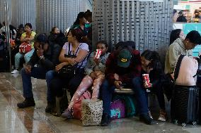 Microsoft Computer Crash Causes Chaos At Mexico City International Airport