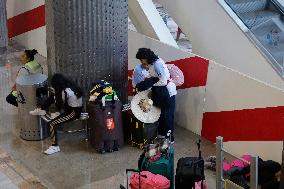 Microsoft Computer Crash Causes Chaos At Mexico City International Airport