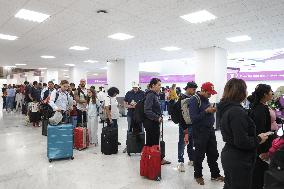 MEXICO-MEXICO CITY-IT OUTAGE-AIRPORT-PASSENGERS