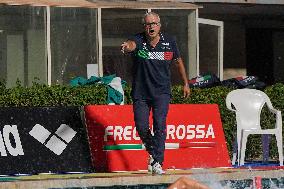 International waterpolo match - Trofeo Siracusae - Italy vs Hungary