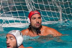 International waterpolo match - Trofeo Siracusae - Italy vs Hungary