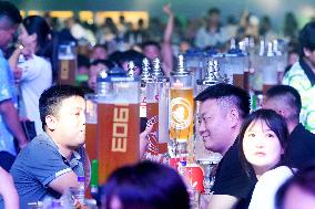 Tourists at 34th Qingdao International Beer Festival