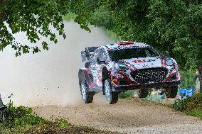 Rally race - Fia World Rally Championship  WRC Tet Rally Latvia 2024