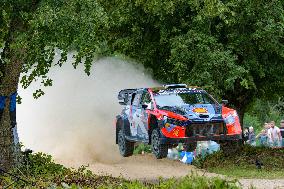 Rally race - Fia World Rally Championship  WRC Tet Rally Latvia 2024