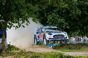 Rally race - Fia World Rally Championship  WRC Tet Rally Latvia 2024