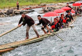 Annual Diving Festival in Congjiang