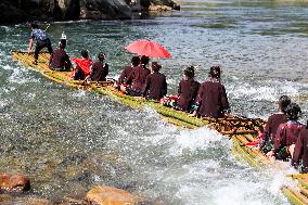 Annual Diving Festival in Congjiang