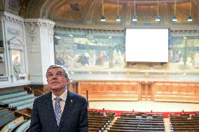 (SP)FRANCE-PARIS-SORBONNE UNIVERSITY-OLYMPIC GAMES-IOC-BACH