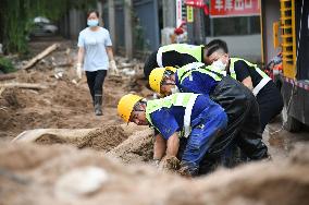 CHINA-SHAANXI-BAOJI-TORRENTIAL RAINS-RESCUE EFFORTS (CN)