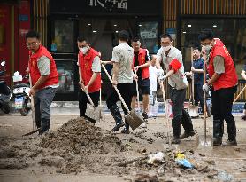 CHINA-SHAANXI-BAOJI-TORRENTIAL RAINS-RESCUE EFFORTS (CN)