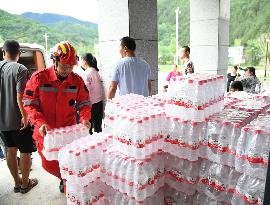 CHINA-SHAANXI-BAOJI-TORRENTIAL RAINS-RESCUE EFFORTS (CN)