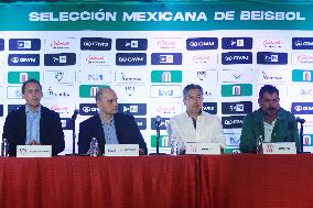 Mexican Baseball Team Press Conference