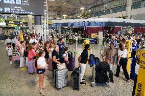 Airports Hit By Global IT Issue - Spain