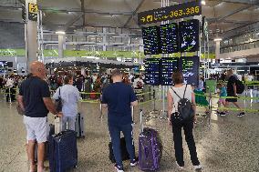 Airports Hit By Global IT Issue - Spain