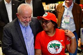 Lula Participates In A Meeting With Leaders And Social Movements, At Armazém Do Campo