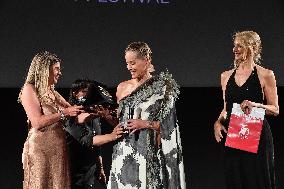 Sharon Stone Honored At Taormina Film Festival - Italy