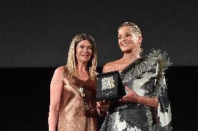 Sharon Stone Honored At Taormina Film Festival - Italy