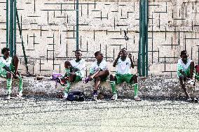 EGYPT-CAIRO-YOUNG REFUGEES-FOOTBALL ACADEMY