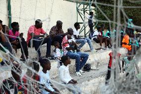 EGYPT-CAIRO-YOUNG REFUGEES-FOOTBALL ACADEMY