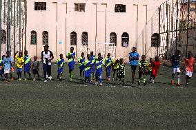 EGYPT-CAIRO-YOUNG REFUGEES-FOOTBALL ACADEMY