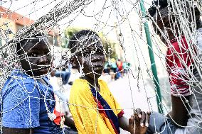 EGYPT-CAIRO-YOUNG REFUGEES-FOOTBALL ACADEMY