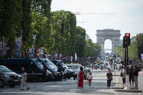 Paris 2024 - Grey Zone Security Perimeter Ahead Of Paris Olympic Games - Paris