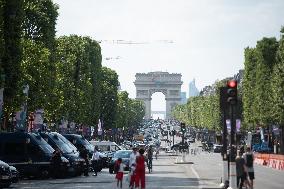 Paris 2024 - Grey Zone Security Perimeter Ahead Of Paris Olympic Games - Paris