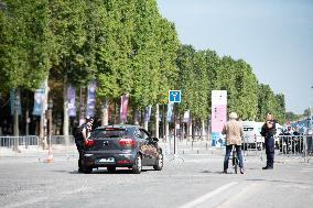 Paris 2024 - Grey Zone Security Perimeter Ahead Of Paris Olympic Games - Paris