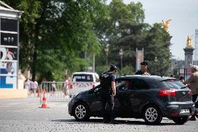 Paris 2024 - Grey Zone Security Perimeter Ahead Of Paris Olympic Games - Paris