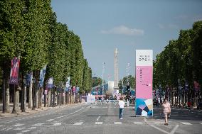 Paris 2024 - Grey Zone Security Perimeter Ahead Of Paris Olympic Games - Paris