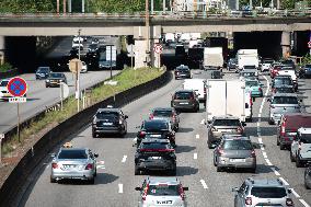 Paris 2024 - Reserved Lane On Paris Ring Road - Paris