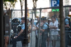 Paris 2024 - Grey Zone Security Perimeter Ahead Of Paris Olympic Games - Paris