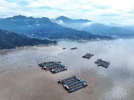 Three Gorges Hub Discharge Floodwater