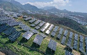 Barren Mountain PV in Yuncheng