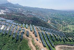 Barren Mountain PV in Yuncheng