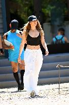 Jennifer Lopez At The Gym - Hamptons