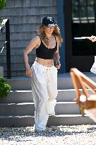 Jennifer Lopez At The Gym - Hamptons