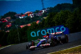 Formula 1 Championship - Formula 1 Hungarian Grand Prix 2024 - Practice 1 and Practice 2