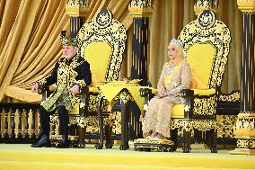 MALAYSIA-KUALA LUMPUR-NEW KING-FORMAL INSTALLATION